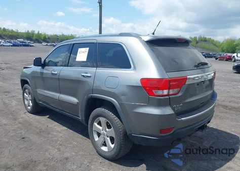 2013 Jeep Grand Cherokee Overland z USA, uszkodzony, nr VIN 1C4RJFCT5DC580606